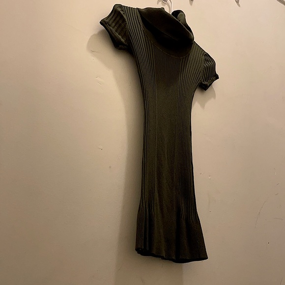 Wet Seal Dresses & Skirts - SUPER STRETCH Ribbed Bodycon “Sweater - Tee” Dress
